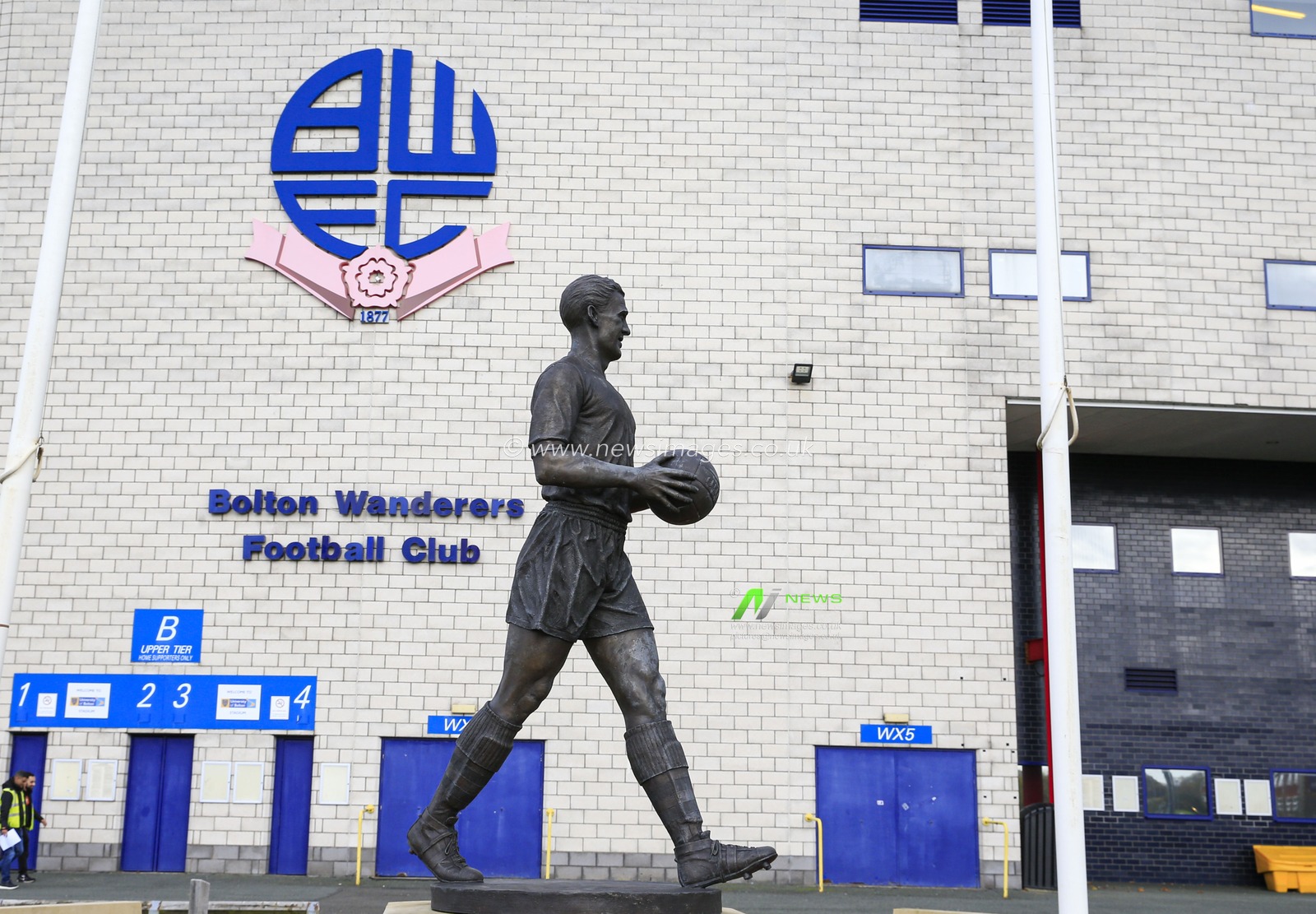 16th November 2019, University of Bolton Stadium, Bolton, England; Sky Bet League 1, Bolton Wanderers v MK Dons : Exterior view of the University of Bolton stadium

Credit: Conor Molloy/News Images