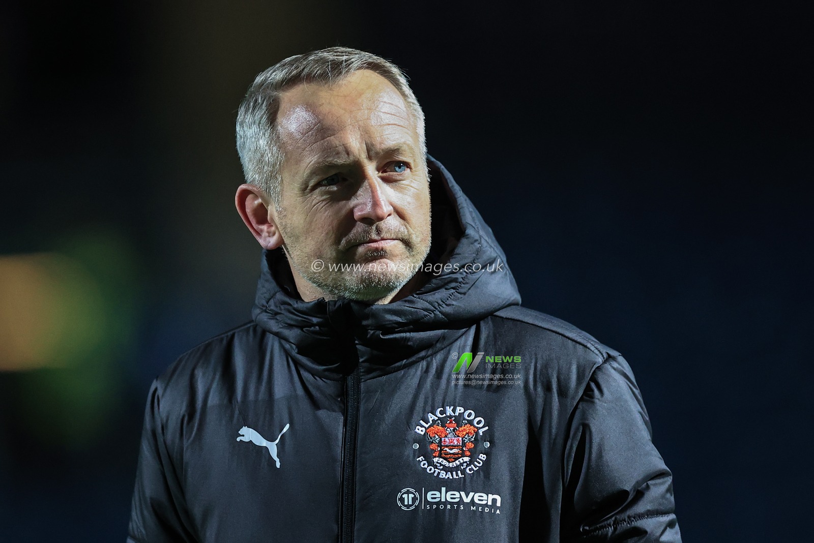 Neil Critchley head coach of Blackpool