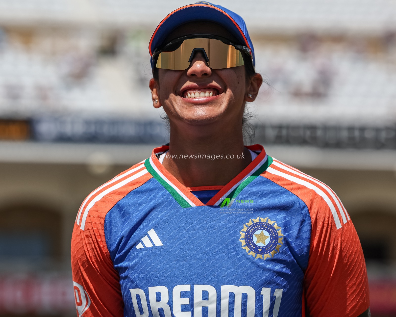 Smriti Mandhana of India during the 1st Vitality IT20 England Women vs India Women at Trent Bridge, Nottingham, United Kingdom, 28th June 2025

(Photo by Mark Cosgrove/News Images)
